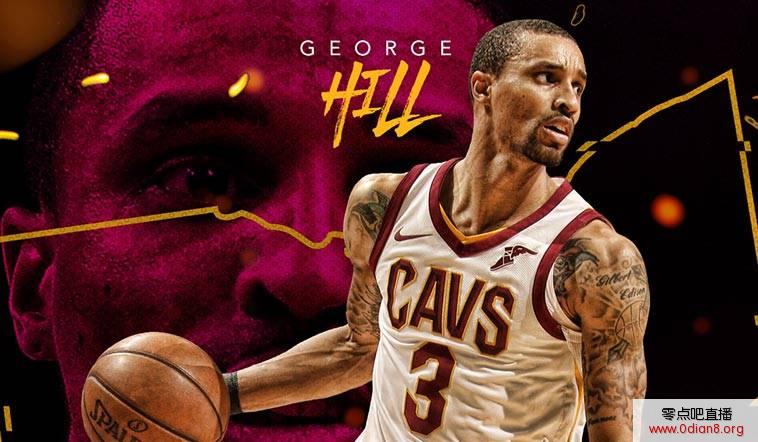 乔治-希尔生涯季后赛三分数追平艾弗森