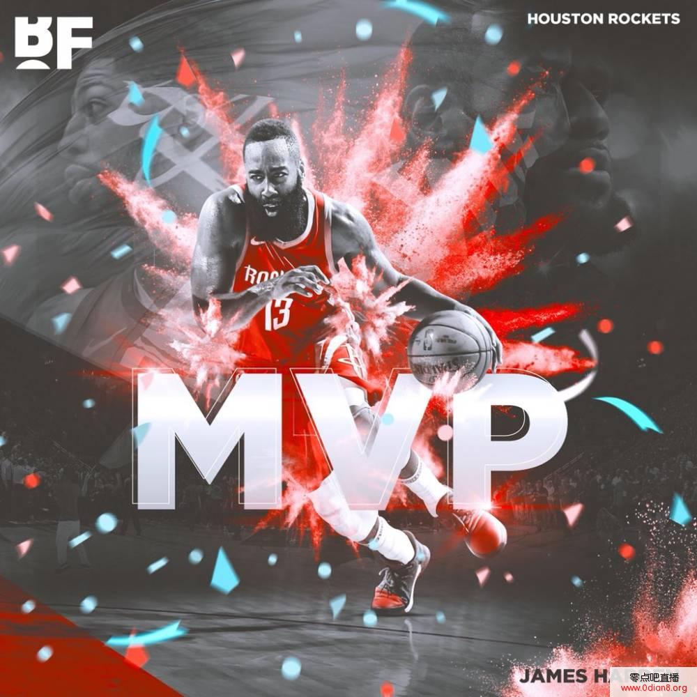 守得云开见月明！詹姆斯-哈登终获常规赛MVP