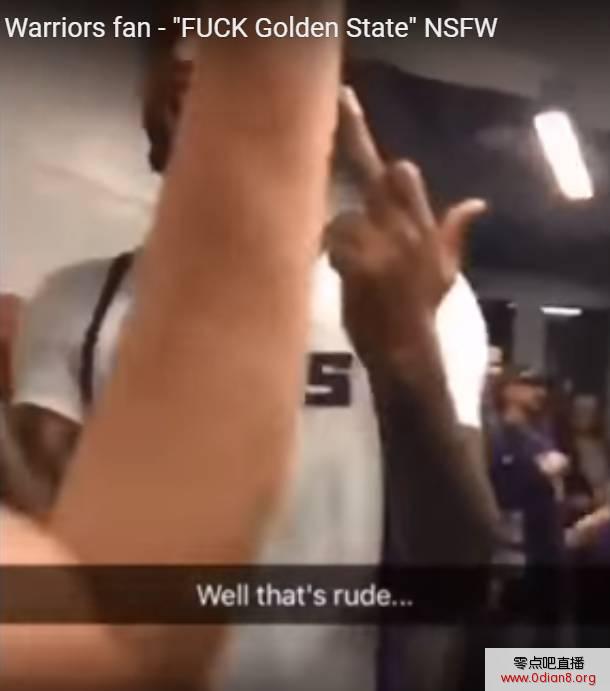 美媒晒两年前视频 考辛斯：F**k Golden State!