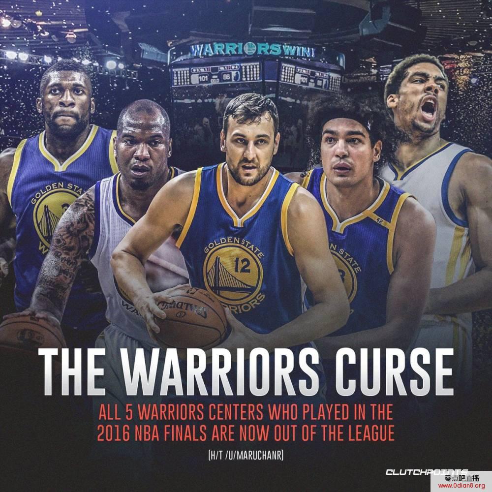 诅咒？打过16年总决的勇士中锋现全都不在NBA