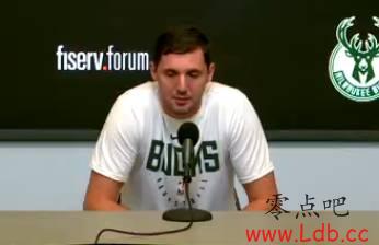 米罗蒂奇：来到联盟战绩第一的球队不能更开心了
