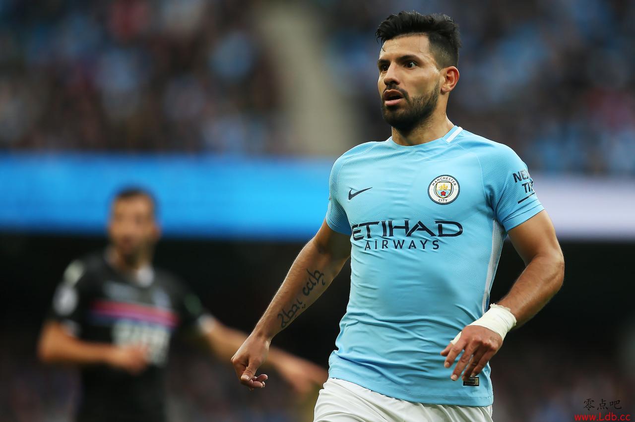 铁帽子王!自去年开始阿圭罗英超戴帽5次,占同期戴帽总数近半