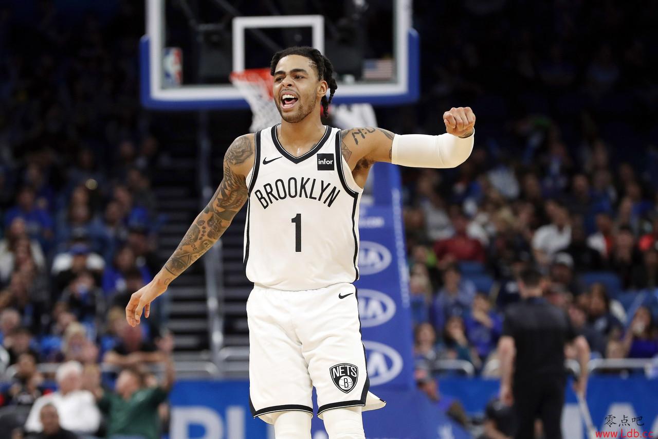 22岁！拉塞尔成NBA史上命中500三分的最年轻球员