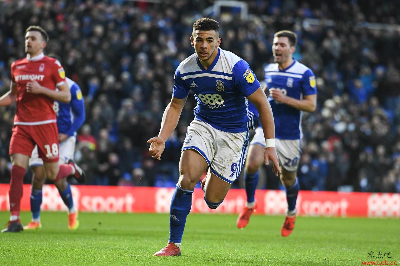 镜报:曼联、枪手关注伯明翰前锋亚当斯