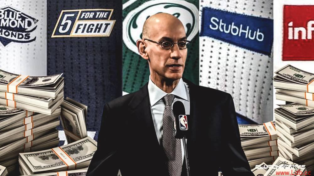 美记：NBA球衣广告已为联盟带来1.5亿美元收入