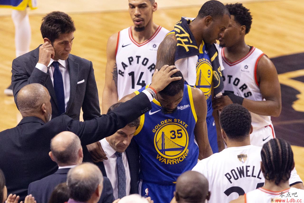 KD：没注意猛龙球迷在我受伤后的欢呼 这或是猛龙最后一次总决