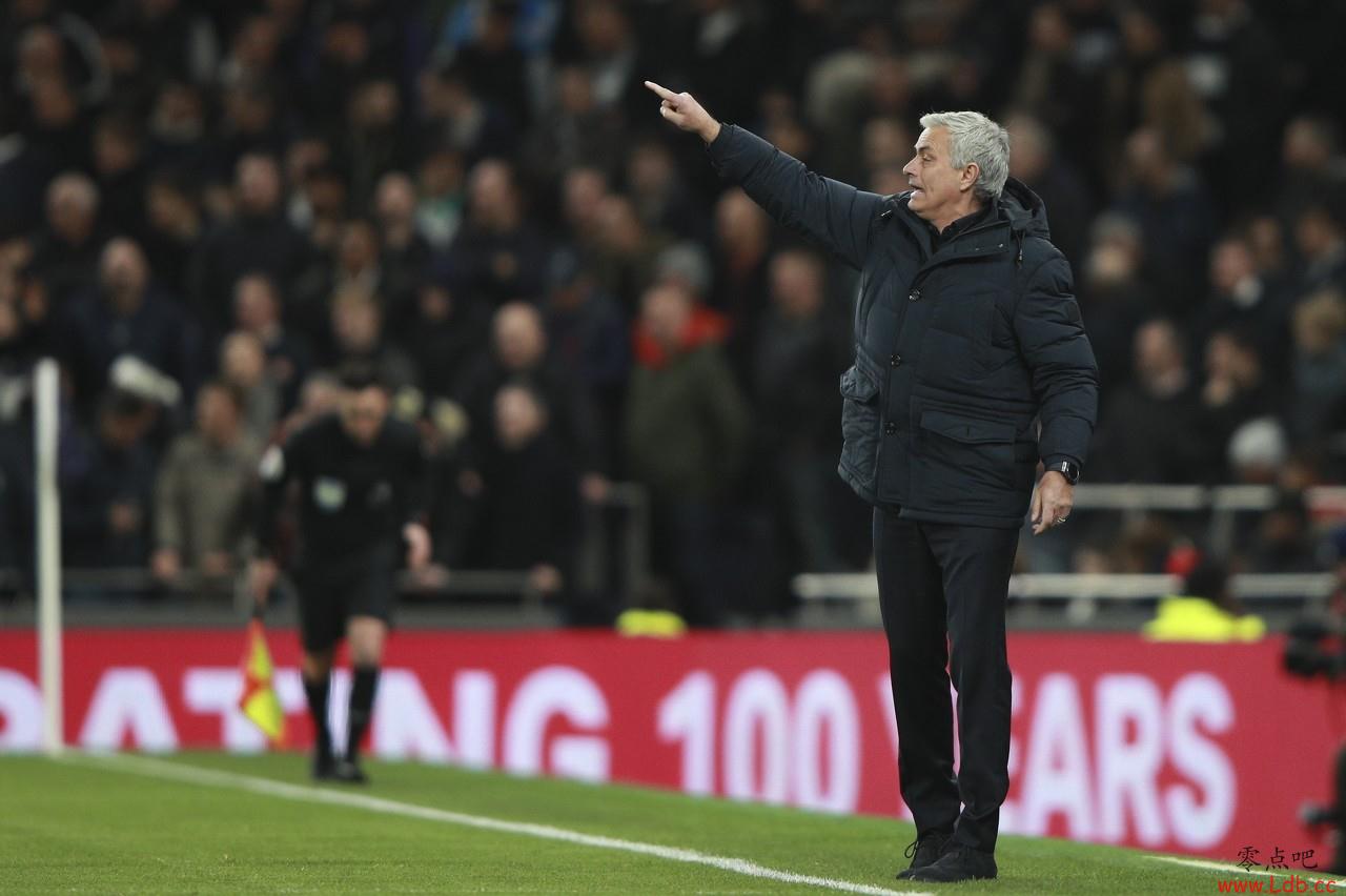 穆帅:热刺获得大量机会但没能把握 米堡进球越位应被判无效【图】