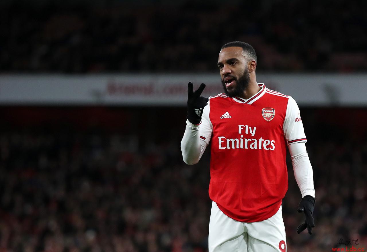 难觅良机!拉卡泽特遭遇358天英超客场进球荒