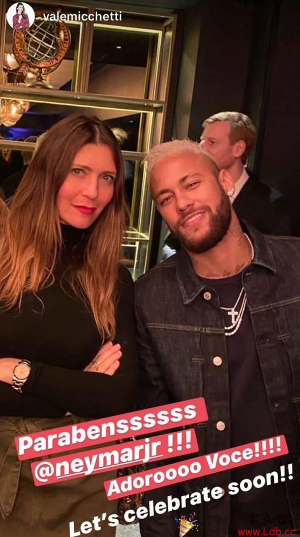 朋友众多,内马尔晒众多美女祝贺其生快INS【图】