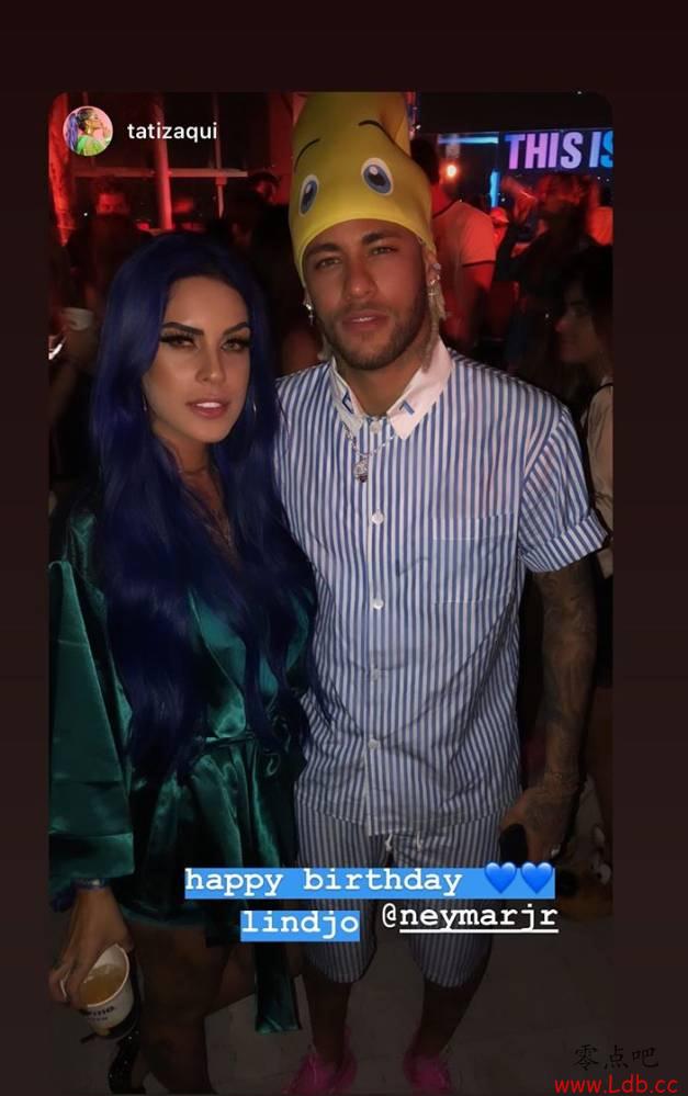 朋友众多,内马尔晒众多美女祝贺其生快INS【图】