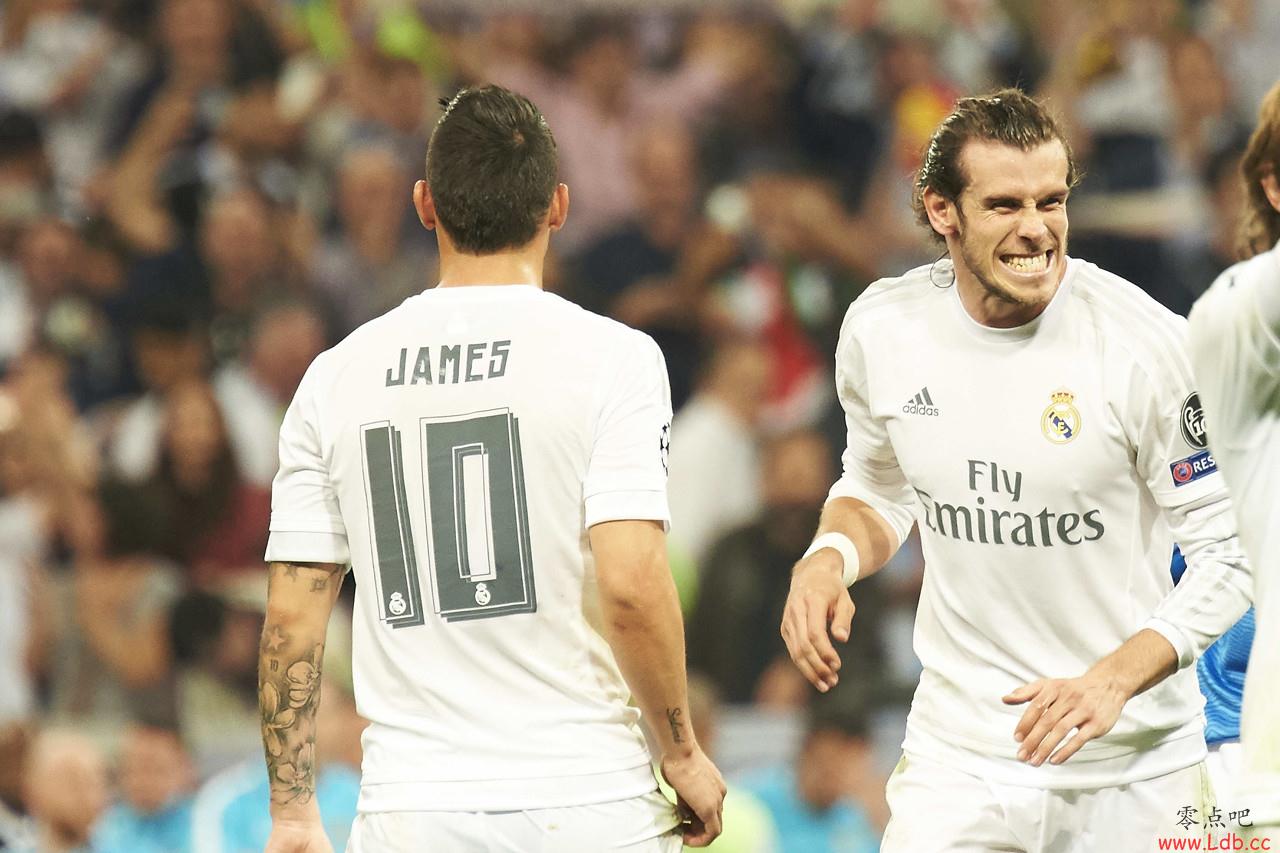 皇马客战奥萨苏纳大名单:贝尔入选,J罗无缘【图】